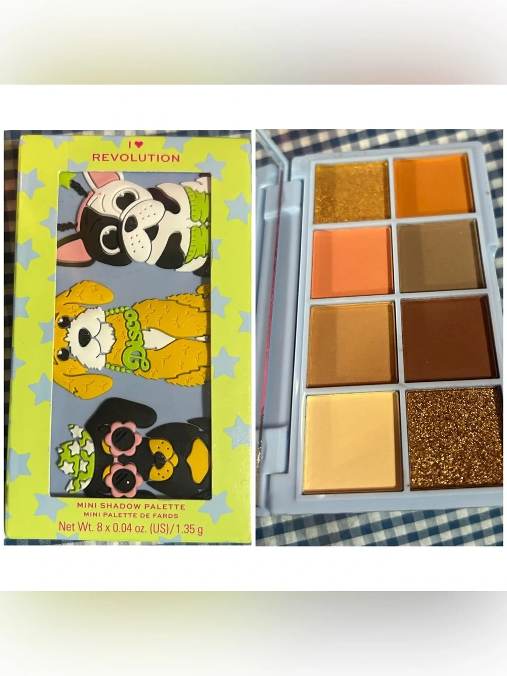 Revolution Mini Eyeshadow Palette - Disco Dogs